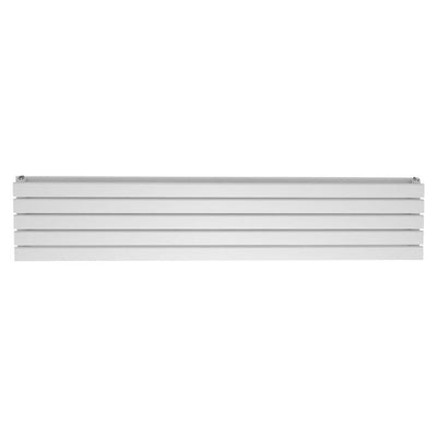 Michigan White Double Horizontal Flat Panel Radiator - 340x1600mm