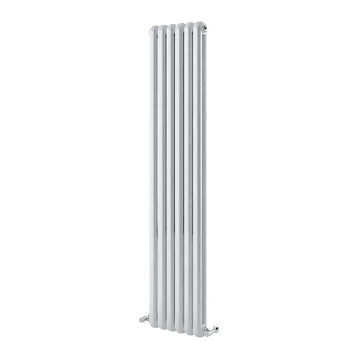 Wyoming White Vertical Column Radiator - 1800x380mm