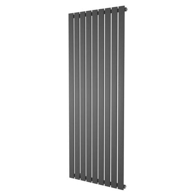 Michigan Grey Single Vertical Flat Panel Radiator - 1600x610mm