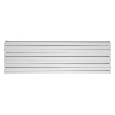Michigan White Double Horizontal Flat Panel Radiator - 610x1800mm