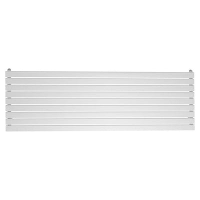 Michigan White Single Horizontal Flat Panel Radiator -610x1800mm