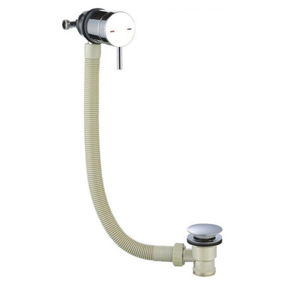 Chrome Free Flow Bath Filler Waste