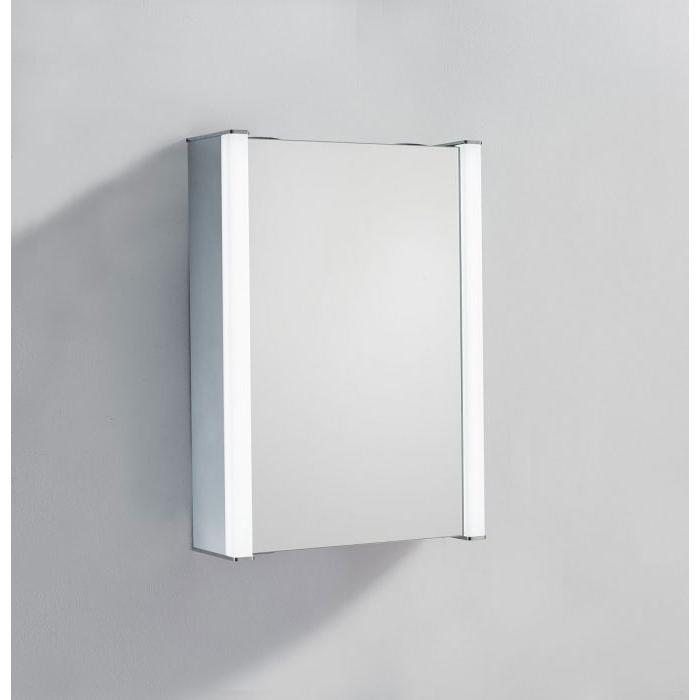 Ada 500mm Single Door LED Mirrored Cabinet With Bluetooth Speakers