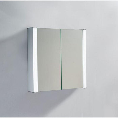 Ada 700mm Double Door LED Mirrored Cabinet With Bluetooth Speakers