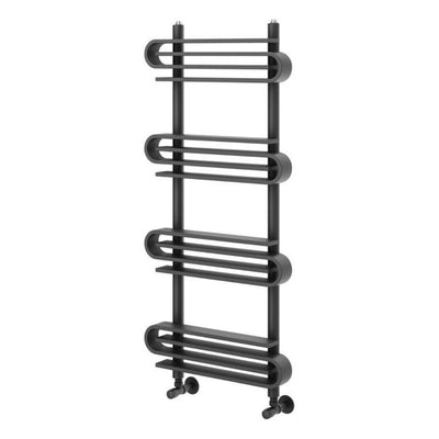 Albie Anthracite Heated Towel Rail – 1100x500mm