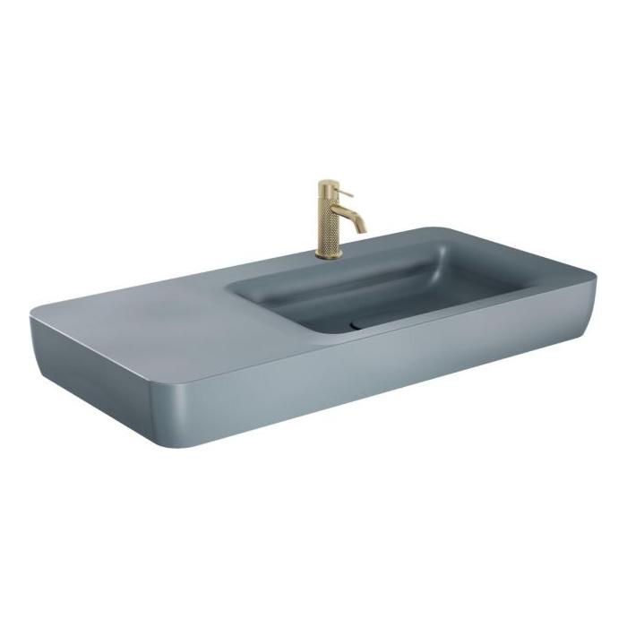 Anna 1000mm Matt Grey Wall Hung Basin