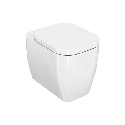 Anna White Rimless Back to Wall Toilet & Soft Closing Seat