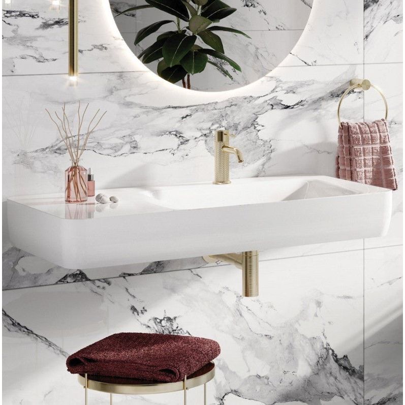 Anna 1000mm White Wall Hung Basin