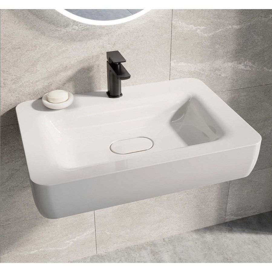 Anna 700mm White Wall Hung Basin