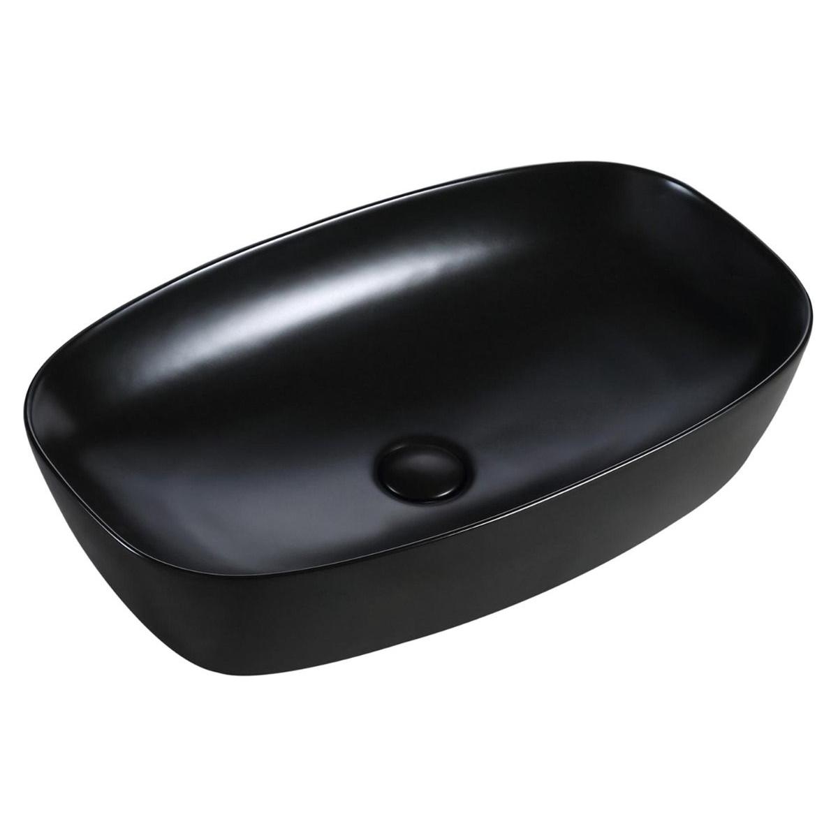 Arkadelphia Countertop Ceramic Basin - Black