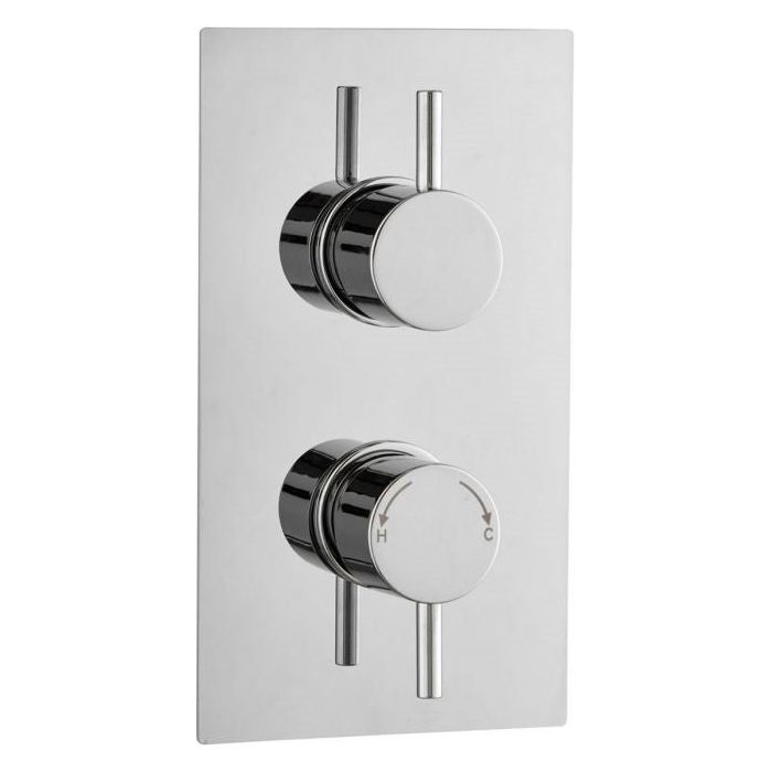 Arkansas Single Outlet Round Concealed Shower Valve