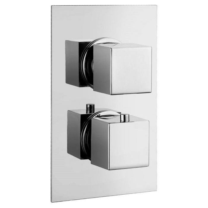 Arkansas Single Outlet Square Concealed Shower Valve