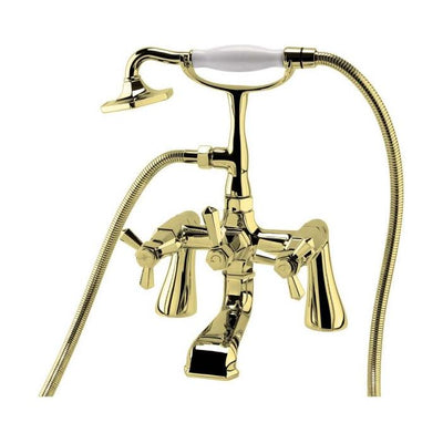 Avondale Bath Shower Mixer Tap - English Gold