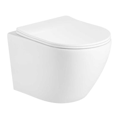 Bella Short Projection Wall Hung Toilet & Soft Close Seat