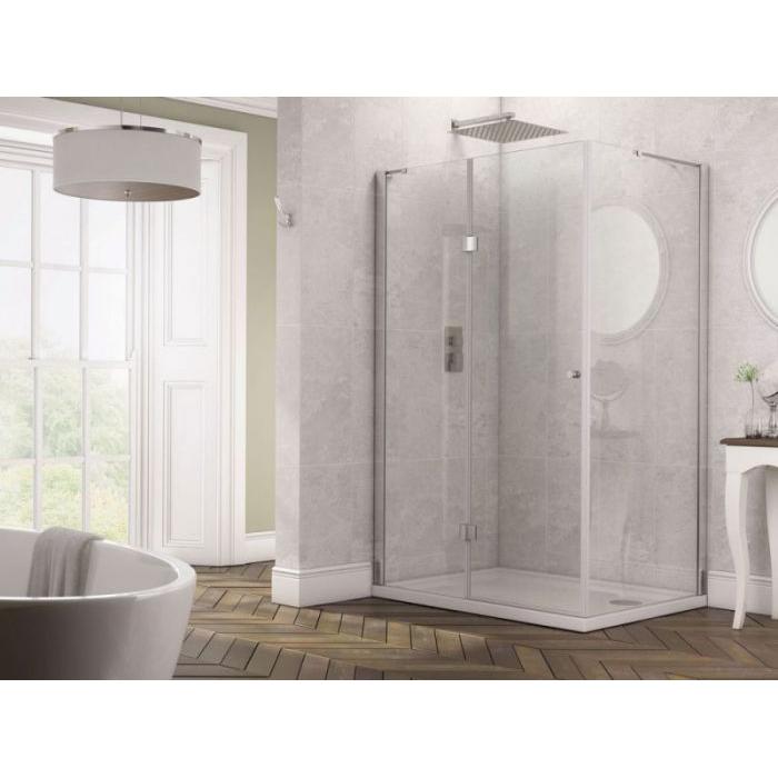 Camila 900mm Frameless Hinged Door