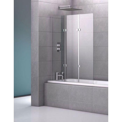 Camila Triple Frameless Bath Screen