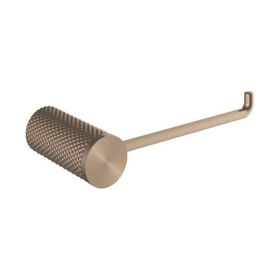Chelsea Textured Toilet Roll Holder - Satin Bronze