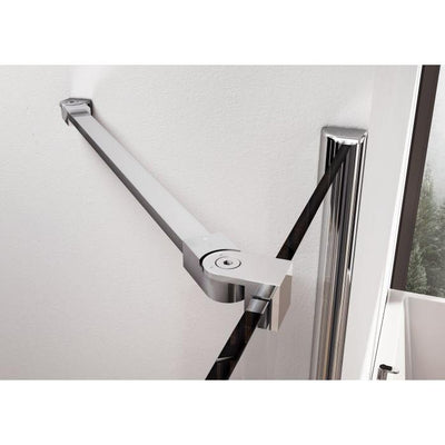 Cubuz Angled Chrome Support Bar - Fits 480 & 580 Screens