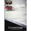 40mm Sunset Concrete Curved Edge Worktops-Breakfast Bars-Upstands-Splashbacks