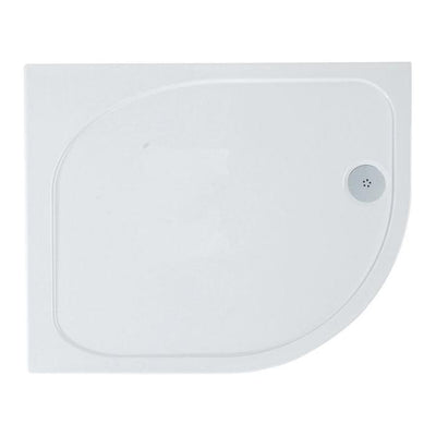 Detroit Low Profile Anti-Slip Right Hand Quadrant Shower Tray - 1200x900mm