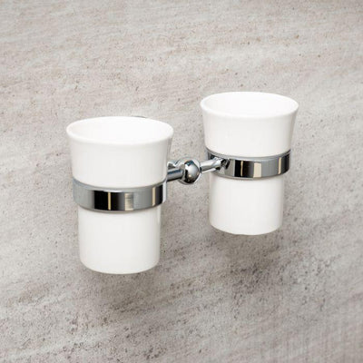 Chicago Double Tumbler & Chrome Holder