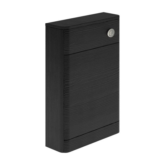 Elsa WC Unit in Textured Black