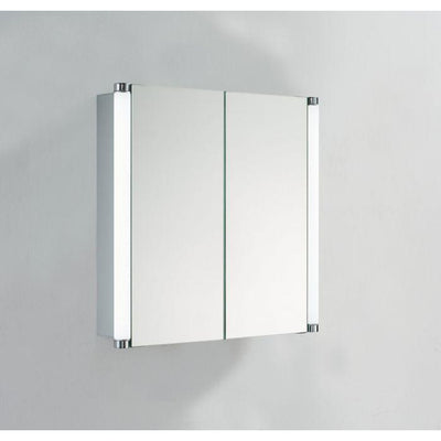 Esme 700mm Double Door LED Mirrored Cabinet
