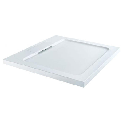 Georgia Square Low Profile Hidden Waste Shower Tray – 800 x 800mm