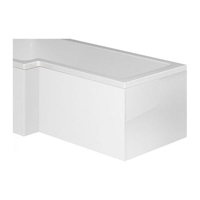 Veto Gloss White L-Shape End Bath Panel – 700mm
