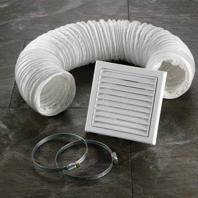 Atmore & Anniston Extractor Accessory Kit For Wall Mounted Fans - White