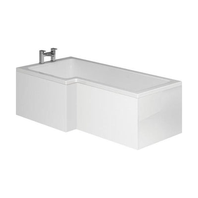 Veto L-Shape Gloss White Front Bath Panel – 1700mm