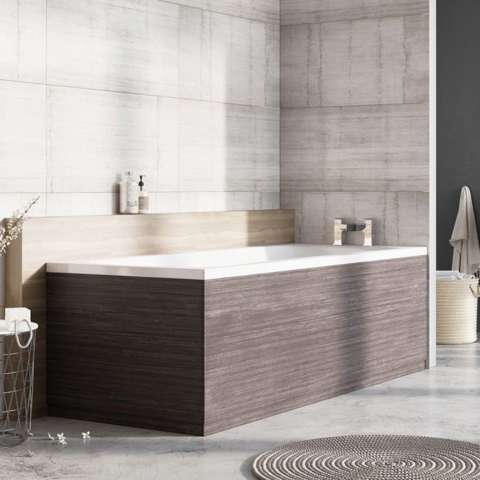Front Bath Panel Leached Oak - 1700mm-1750mm-1800mm