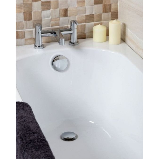 Leo Single Ended Reinforced Acrylic Bath – 1480x685mm