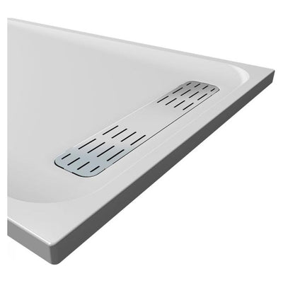 Libby Stainless Steel Shower Tray Waste Only - 760mm