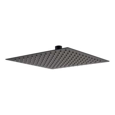 Liberty 250mm Square Shower Head – Matt Black