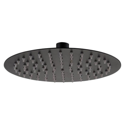 Liberty 350mm Round Shower Head – Matt Black