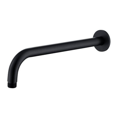 Liberty Round Shower Arm – Matt Black