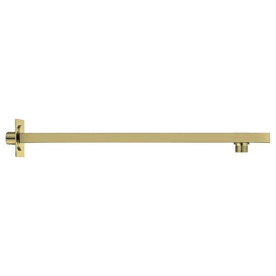 Liberty Square Shower Arm – Brushed Gold