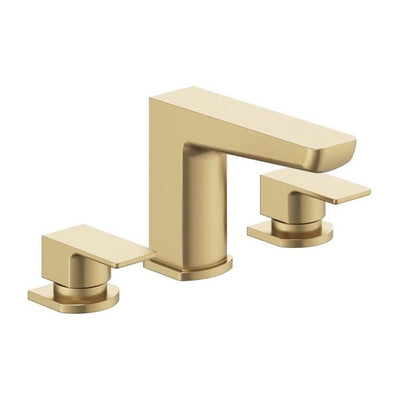 Liberty 3 Hole Deck Mounted Bath Filler Tap - Brushed Gold