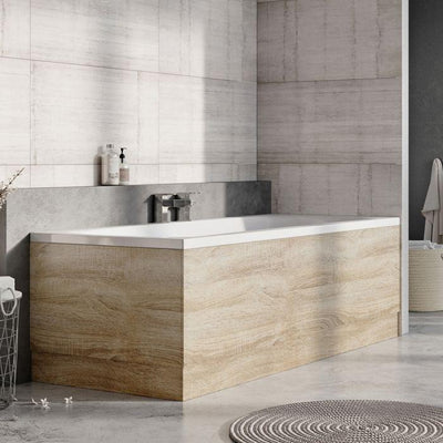 Light Oak End Bath Panel - 700mm-750mm-800mm Only