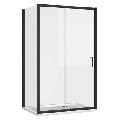 Murphy Black Shower Side Panel - 760mm