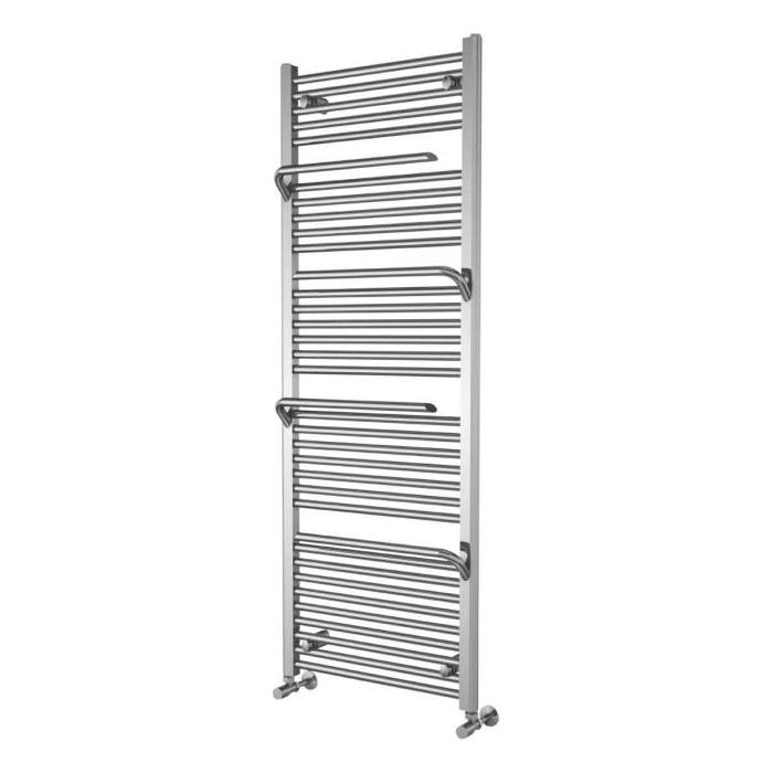 North Dakota 1500 x 550mm Heated Towel Rail with Hangers – Chrome