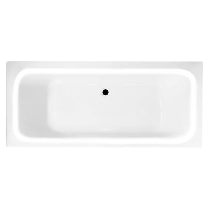 Ocean Acrylic White Bath Double Ended 1700x700mm