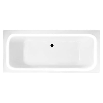 Ocean Acrylic White Bath Double Ended 1700x750mm