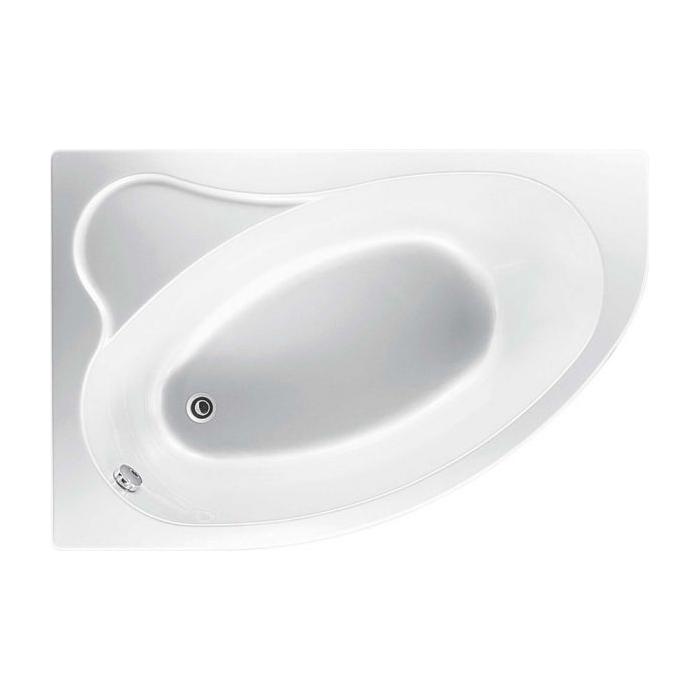 Orlando Acrylic Offset Corner Bath - 1500x1000mm Left Hand