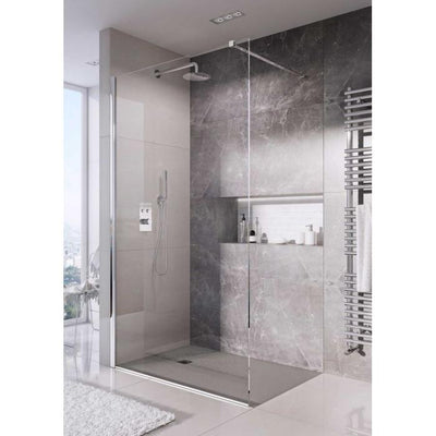 Slate Effect Shower Tray Grey - 1200 x 800 - Interiors Home Stores