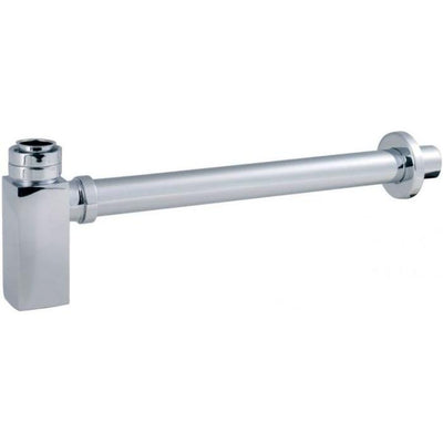 Square Chrome Bottle Trap