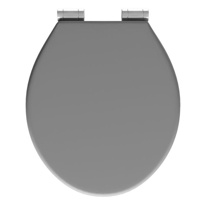 Universal Soft Closing Toilet Seat - Light Grey - Interiors Home Stores