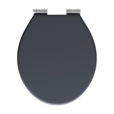 Universal Soft Closing Toilet Seat - Midnight Grey - Interiors Home Stores