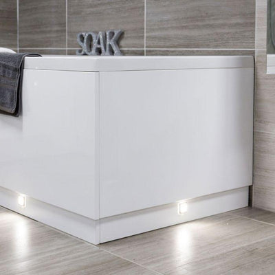 Veto Gloss White End Bath Panel – 800mm - Interiors Home Stores